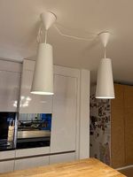 2x weisse Lampen / Pendelleuchten