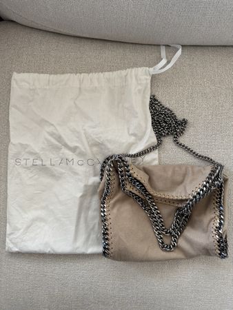 Sac à main Stella McCartney Falabella, beige/rosé, occasion