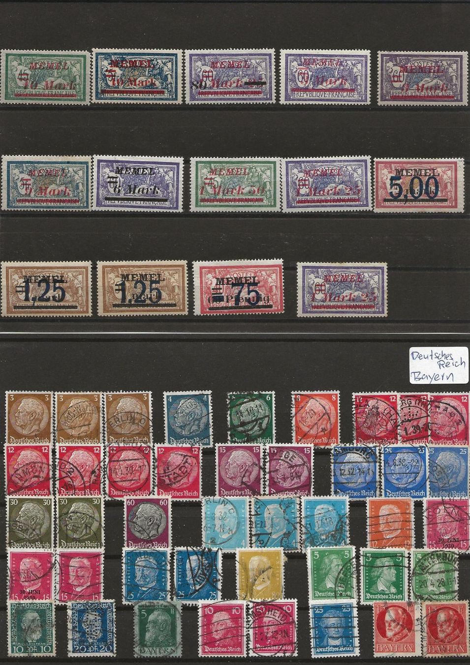 Tutti i francobolli: Sammlung Deutsches Reich und DE – Usato da Schlieren venduto da Sternstunde2 5