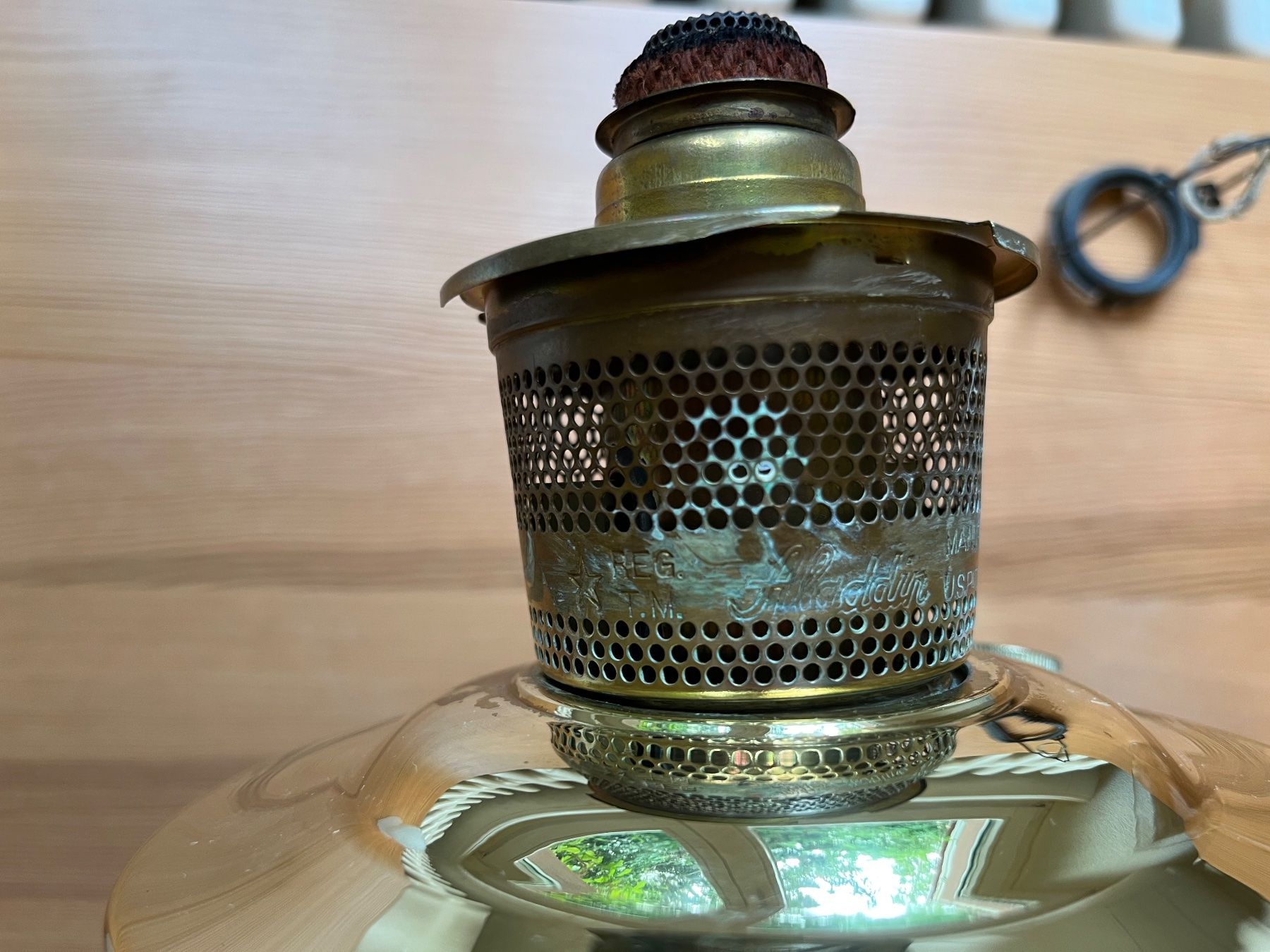 Lampade: Original Aladdin-Petroleum-Lampe – Usato da Basel venduto da miriricar 7
