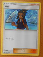 Pokemonkarte Hau 132/168 von 2018 englisch