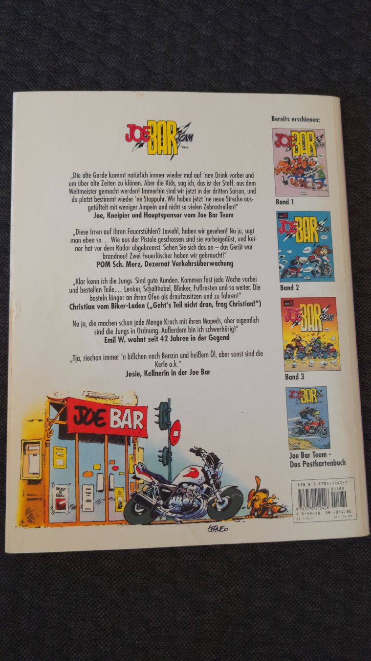 Fumetti: Joe Bar Team, Band 3, Erstauflage, Kultcomic – Usato da Niederscherli venduto da Mon_Art 1