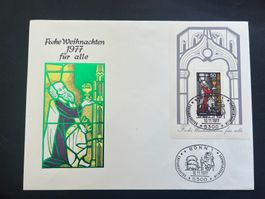 BRD 1977 FDC Weihnachtsmarke   (F77)