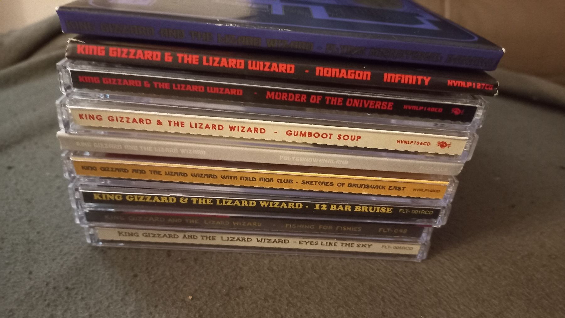 CD: King Gizzard and the Lizard Wizard - Cd Sammlung Top! – Usato da Olten venduto da Donatello1984 3