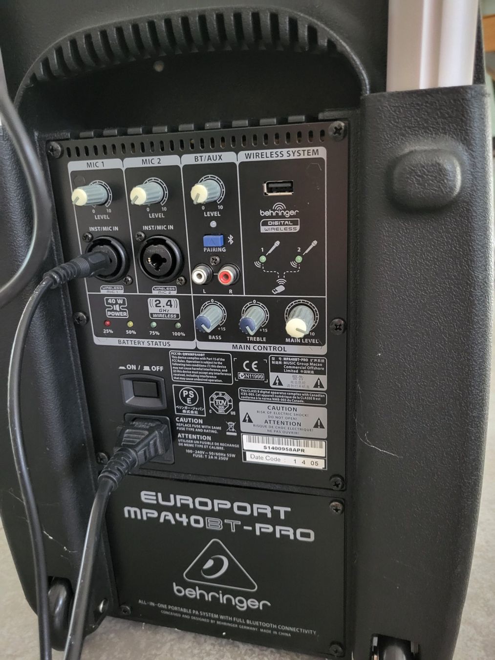Behringer Casse acustiche: Behringer PA-System / Europort MPA40BT-Pro – Usato da Berg venduto da Yogi67 4