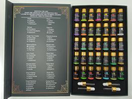 35 MAYJAM Ätherisches Öl Set mit 4 Pipetten in Geschenkbox