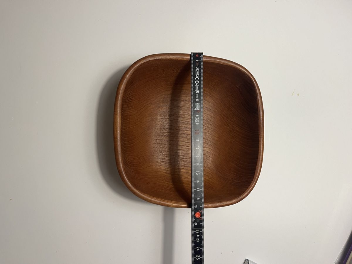 Ciotole: Vintage Teak Schale Danish Design nummeriert – Usato da Zürich venduto da bretxo 6