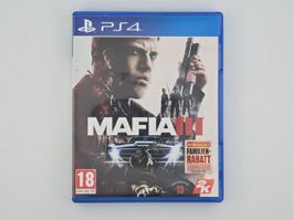 Mafia III 3 mit Landkarte Poster PS4 Spiel mit Hülle Ab 1Fr