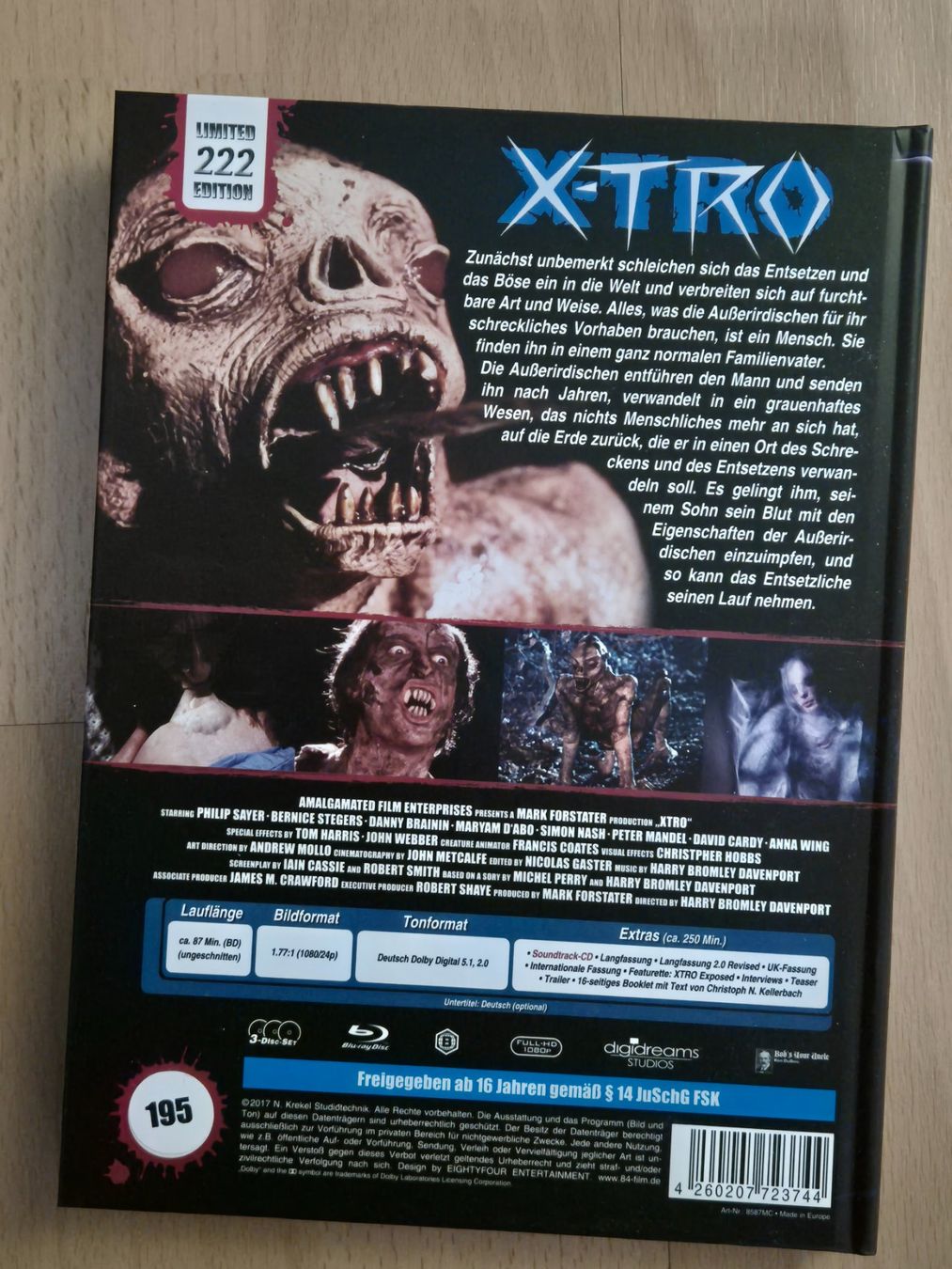 Tutti i DVDs: Xtro - 3-Disc Limited Collector's Edition Blu-ray – Usato da Lostorf venduto da Mediabookfan 1