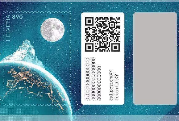Alle Briefmarken: Swiss Crypto Stamp 1.0 - 25.11. 2021 – Neu und originalverpackt aus Diessenhofen von Oatman66