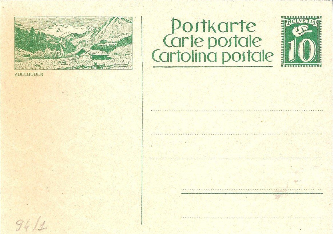 Tutti i francobolli: Carte postle [ADELBODEN] – Usato da Belmont-Lausanne venduto da ZarRomanoff