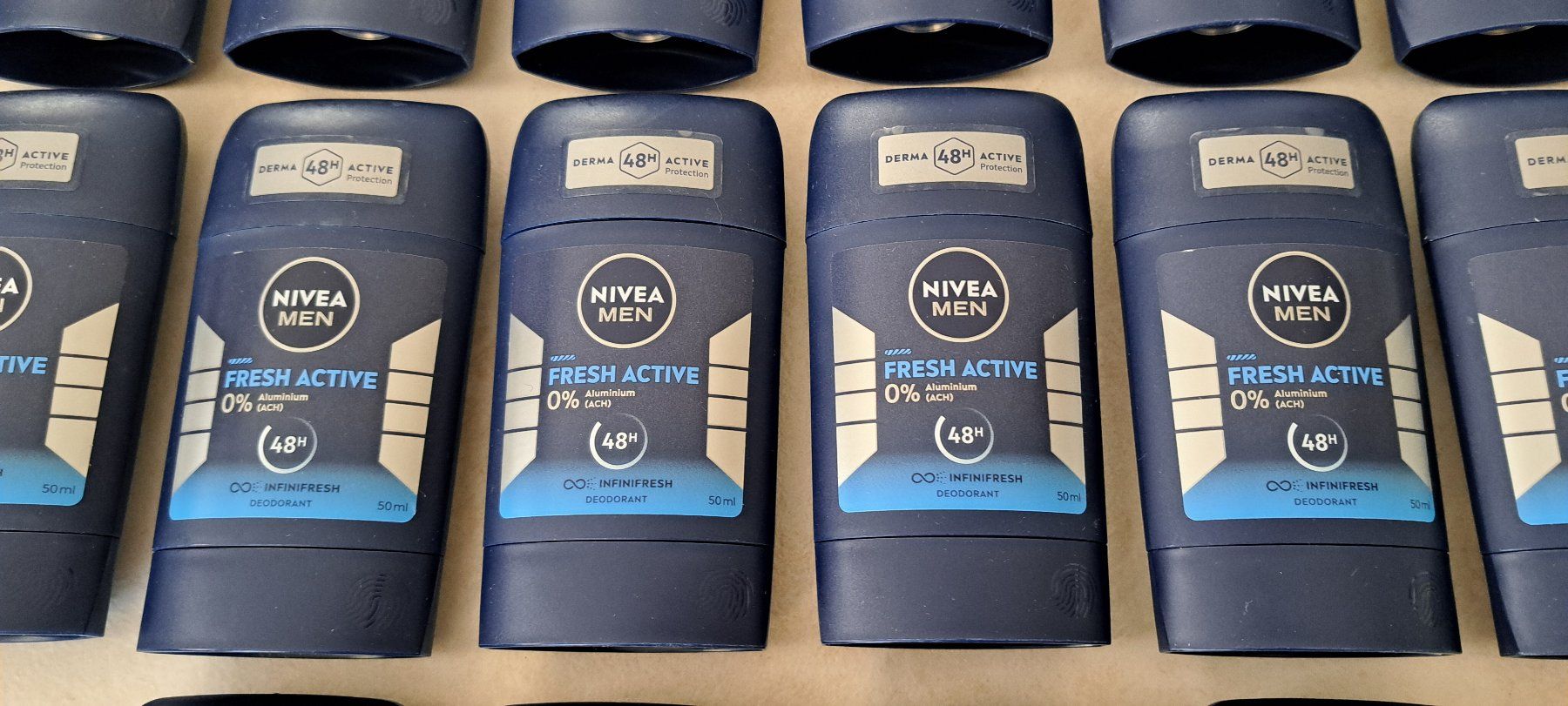 Nivea Sonstige Körperpflege: ***** 16x Nivea Men Fresh Active Deodorant - 0% Aluminium – Neu und originalverpackt aus Villaz-St-Pierre von Ubid 1