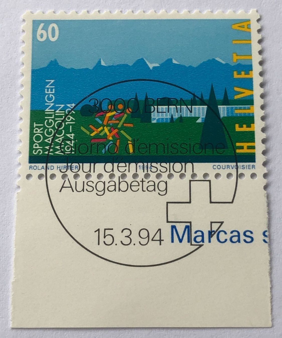 Tous les timbres: Nr.856 mit ET Stempel Bern – D'occasion à Aarau par Billa007