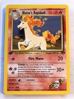Blaine's Rapidash 1st Gym Challenge (unc.) - NM - ab 1.-
