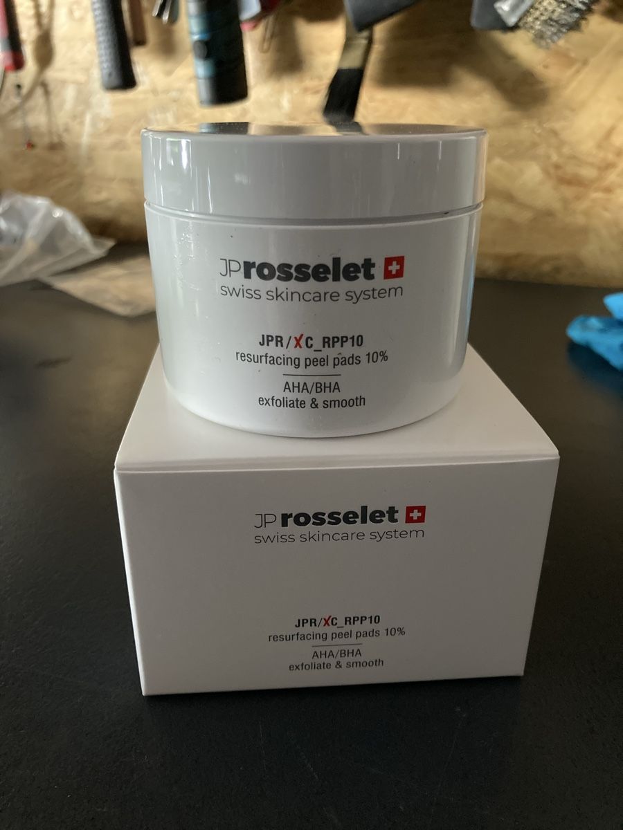 Cura del viso: 3x JP rosselet Peel Pads 10% NEU – Nuovo e nell'imballaggio originale da Nidau venduto da alpa83