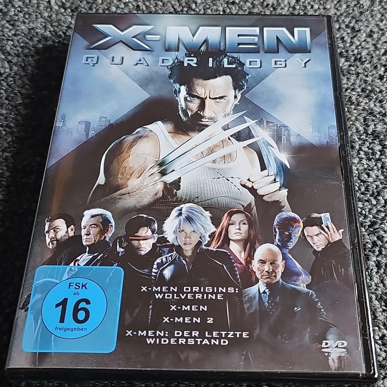 Tous les DVDs: X-Men Quadrilogy DVD Box Set(22293) – D'occasion à Ruswil par jan_bxl5