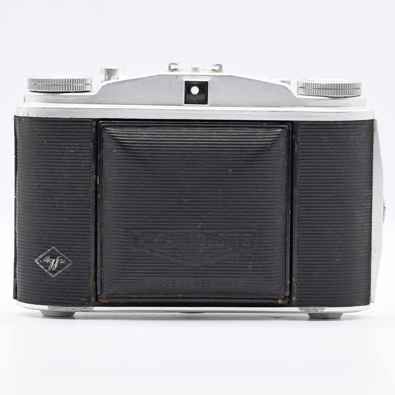 Agfa Fotocamera: Agfa Isolette I - Apotar 85mm F/1.4 – Usato da Bellinzona venduto da CarpiFotoSA 1