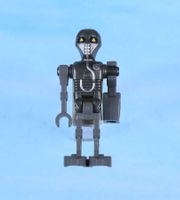 LEGO Minifigur 2-1B Medical Droid - Pearl Dark Gray Torso, S