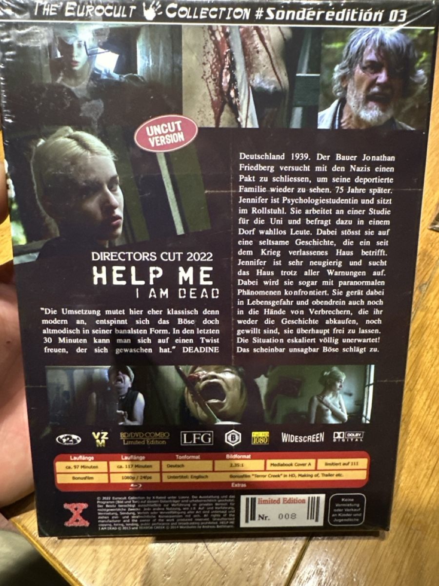 Alle DVDs: Help me I am Dead X rated Mediabook OVP – Neu und originalverpackt aus Benken ZH von Audi-erich 1