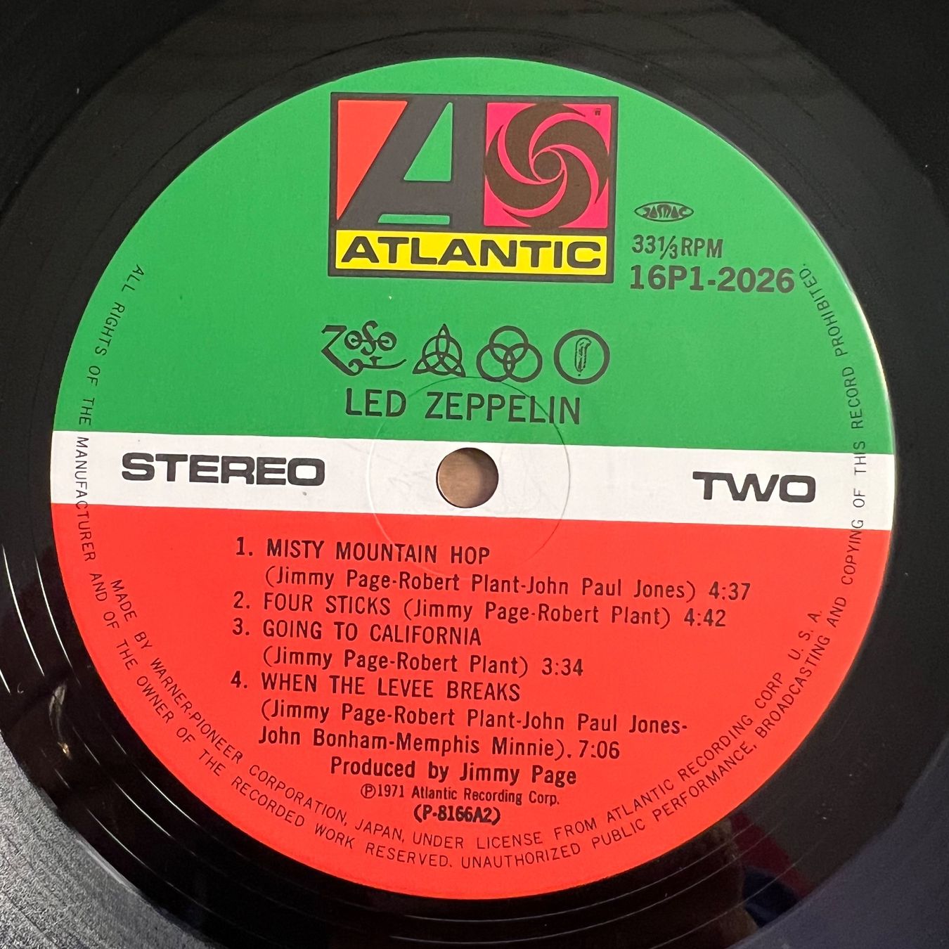 Schallplatten: Led Zeppelin - Untitled / Japan-Press. 1988 - TOP – Gebraucht aus Gais von soundcave57 4