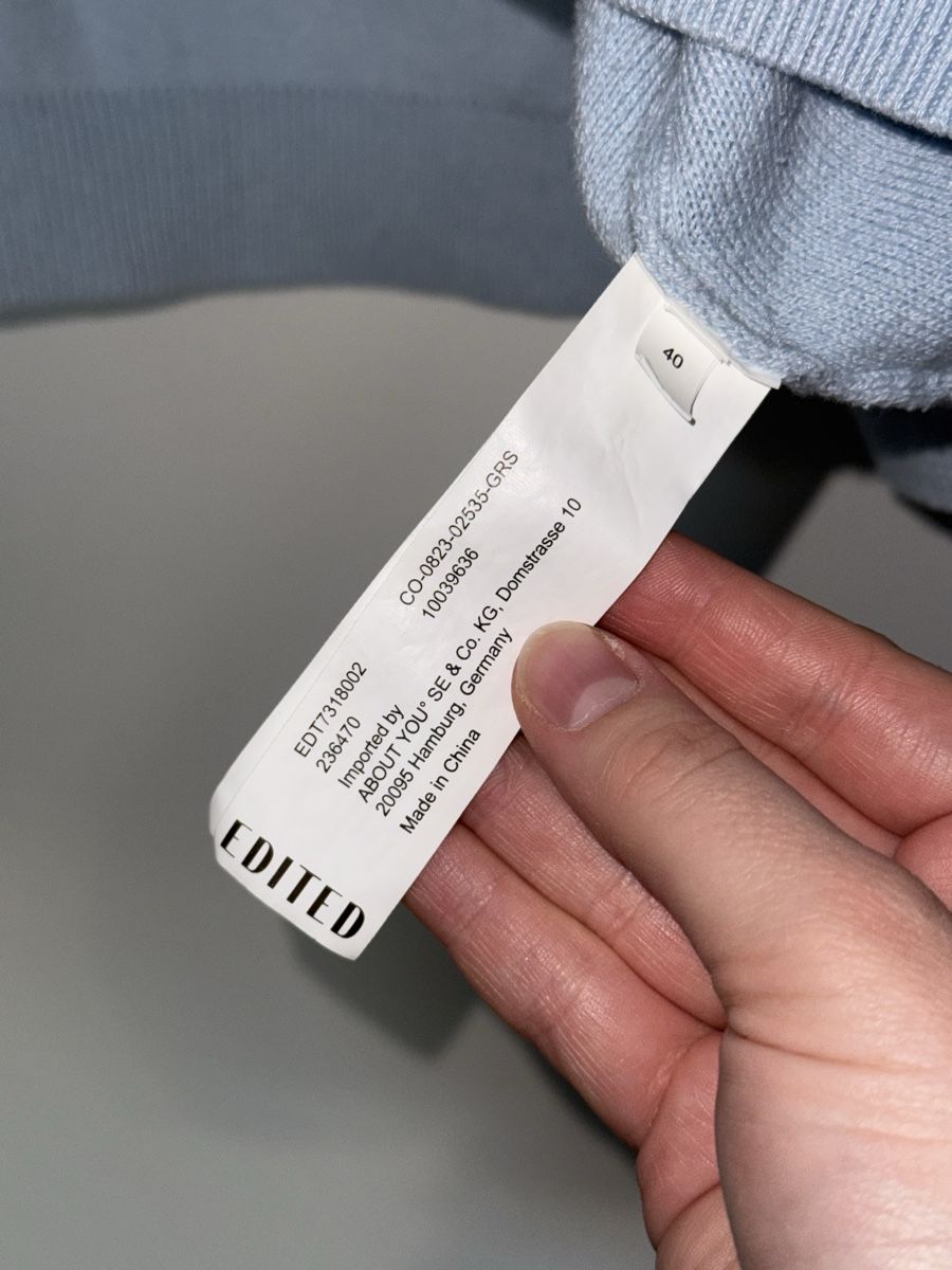 Jacken: Edited Strickjacke Hellblau – Gebraucht aus Baden von jmrtens 4