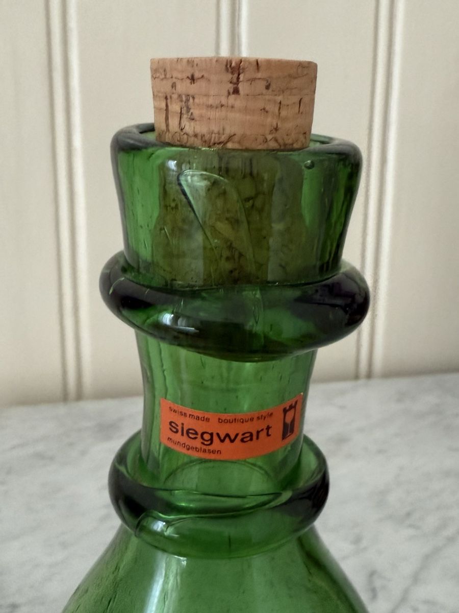 Glasi Hergiswil Flaschen: Karaffe•Vase•Glasi Hergiswil, ehem. Glashütte Siegwart – Gebraucht aus Winterthur von gutDingmint 9