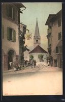 AK Bex, Blick zur Kirche