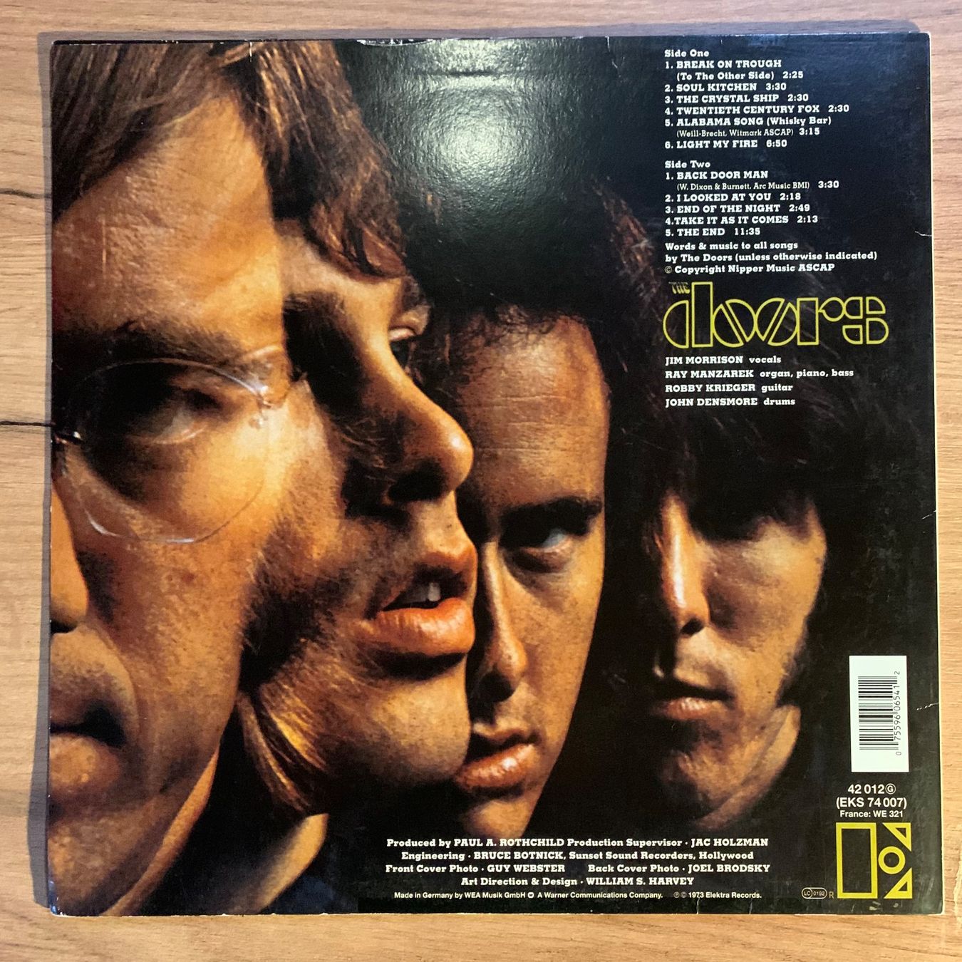 Dischi in vinile: THE DOORS - THE DOORS...RE EU...EX/ VG+ – Usato da Gals venduto da Diskopatshop 1