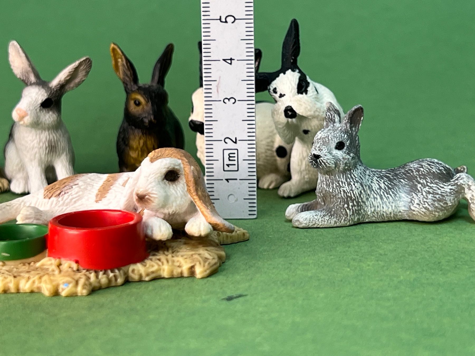 Schleich Statuette: 10 Schleich Kaninchen Hasen Hase – Usato da Ennetbaden venduto da mapa05 1