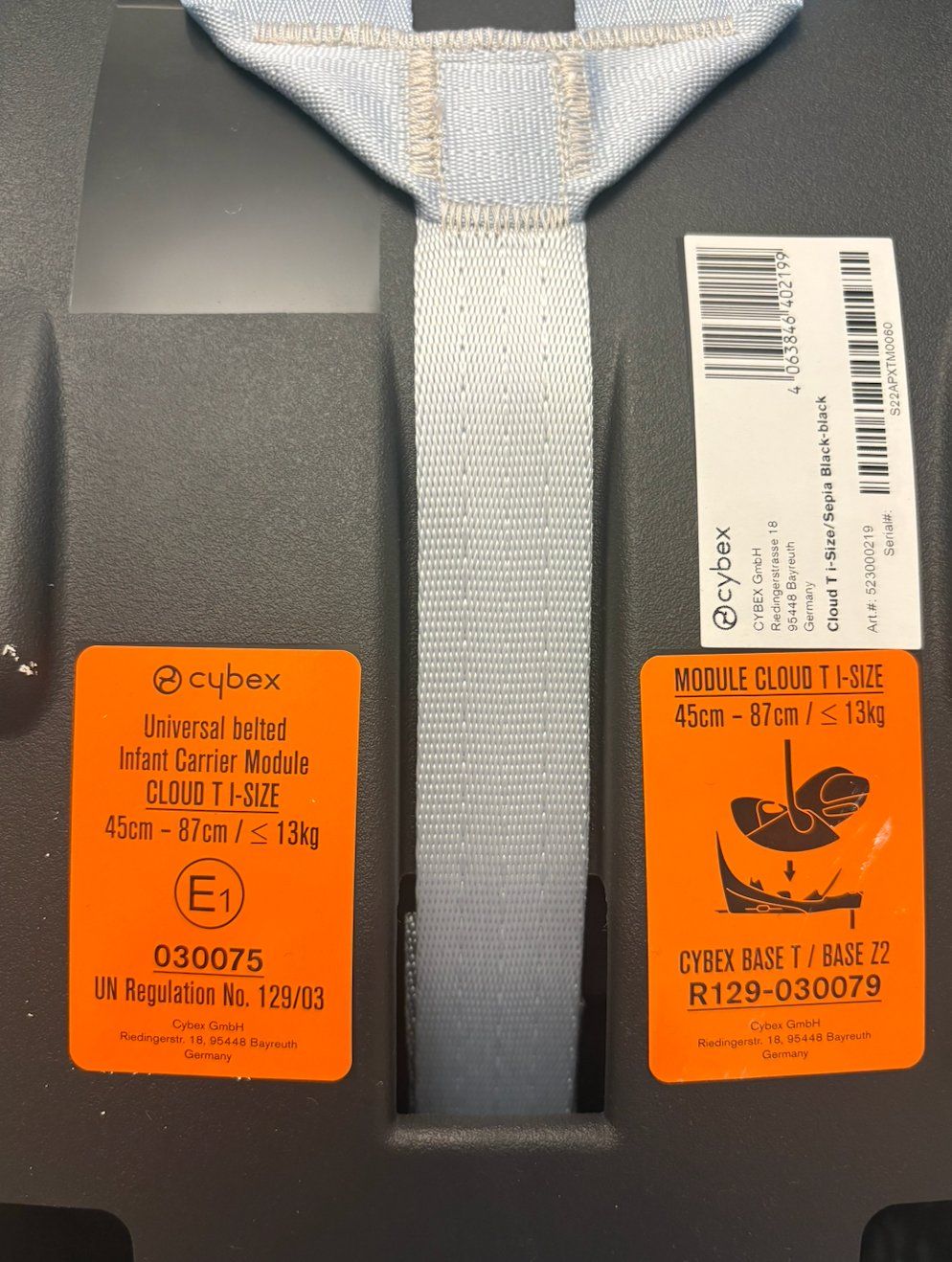 Seggiolini per auto: Cybex Platinum Cloud T i-Size – Nuovo (secondo la descrizione) da Genève venduto da aub_tjr8 2