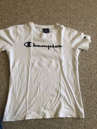 T-SHIRT weiss CHAMPION 134/140