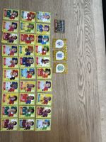 Fussball Sticker Sammlung 30 Stk. gemischt guter Zustand