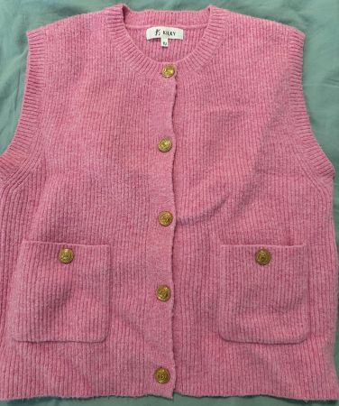 Gilet rosa