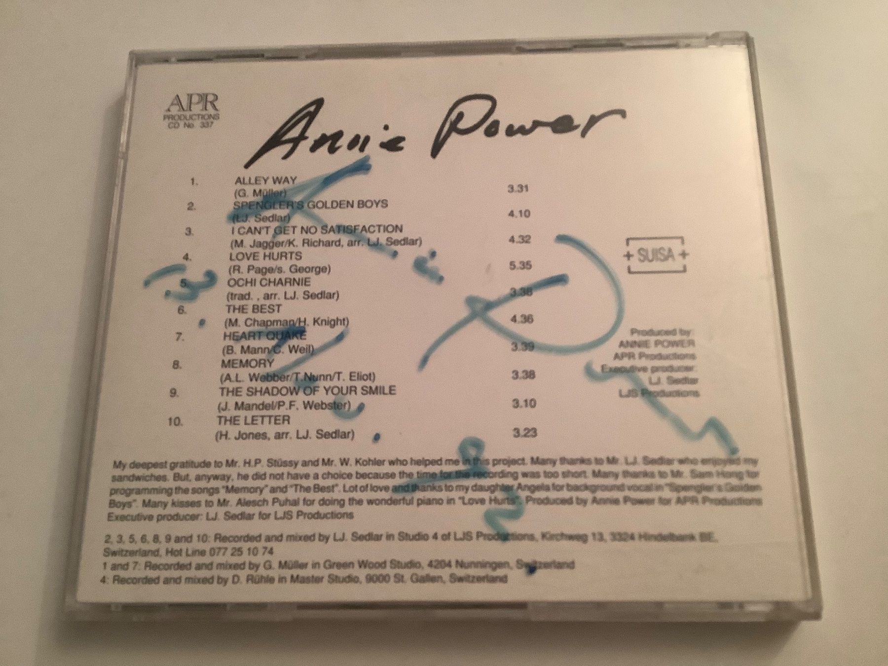 CDs: Annie Power / Satisfaction / mit Autogramm / 1991 – D'occasion à Dübendorf par Troll_88 1