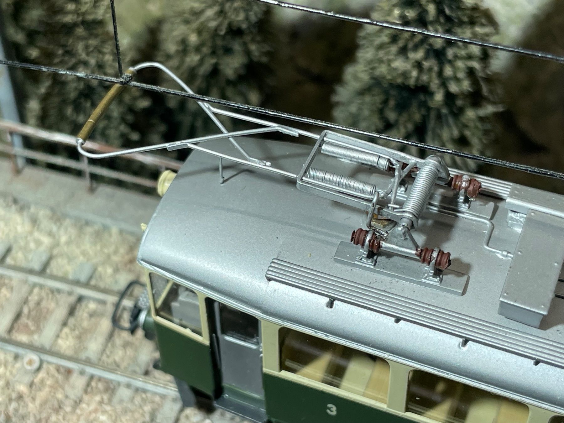 Lemaco Modelleisenbahnen: Lemaco, RhB BCFe 4/4, No: 38 – Neu (gemäss Beschreibung) aus Krummenau von ferrotech 2