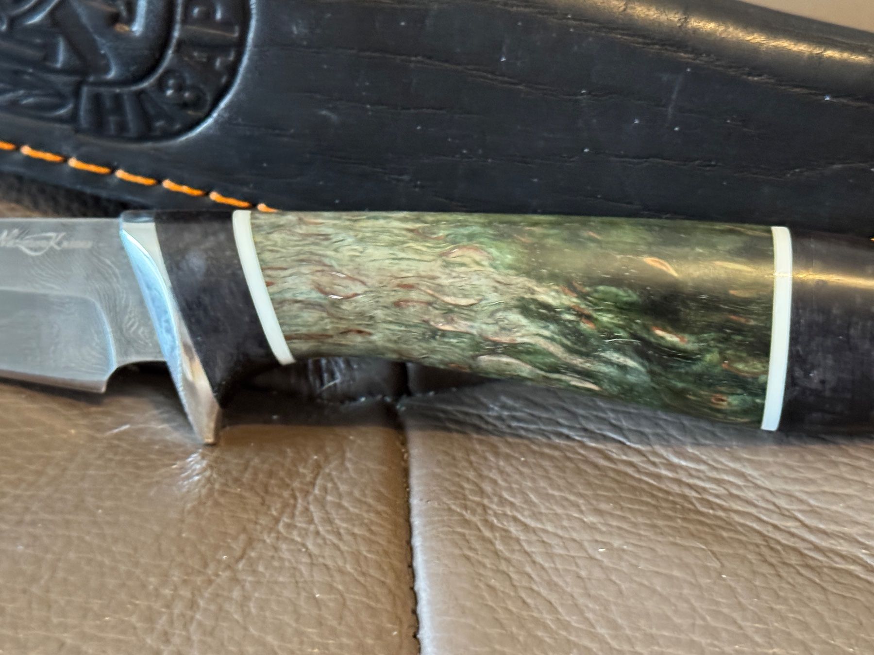 Zubehör: Jagdmesser / Outdoormesser, Damaststahl – Gebraucht aus Genève von Greg_8ff 3
