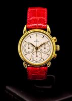 Repco Vintage Chronograph Uhr 18K Gold Perfekt