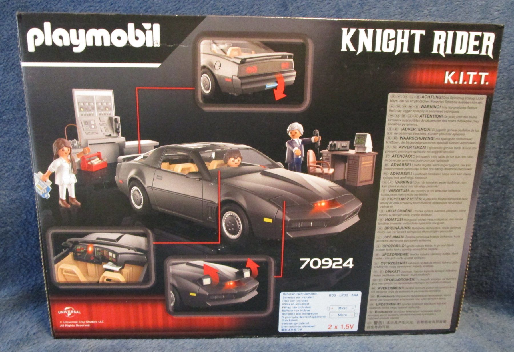 PLAYMOBIL KNIGHT RIDER K.I.T.T. - 70924 (Neu und originalverpackt) in ...
