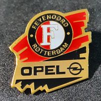 GG025 - Pin FC Feyenoord Rotterdam Logo &  OPEL Logo