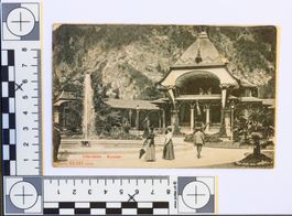 Antike Ansichtskarte Interlaken Kursaal, 1906 gestempelt