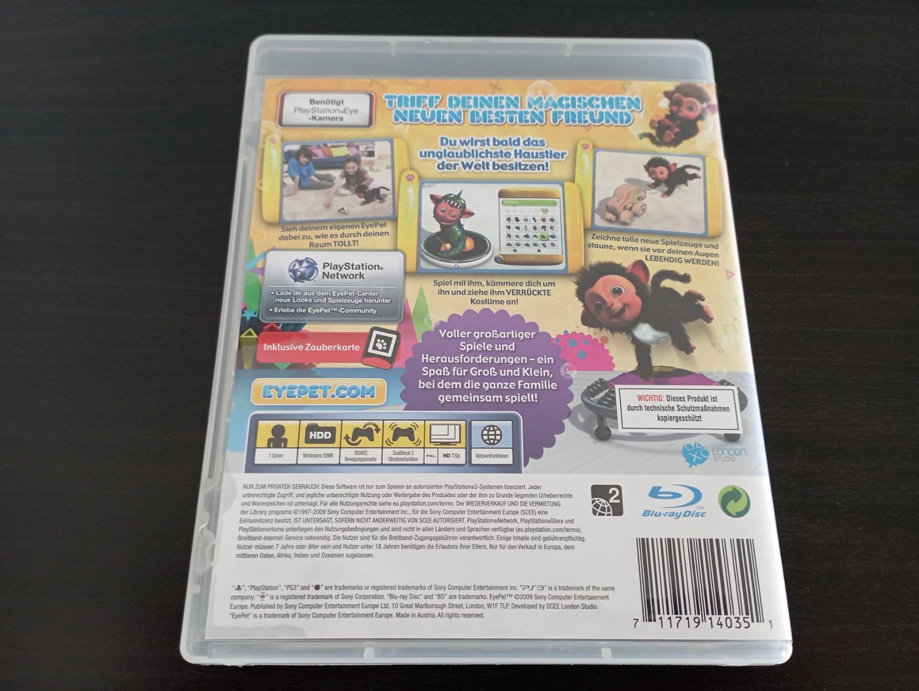 Sony Giochi: PS3 Eyepet – Usato da Allschwil venduto da pri_9lsr 1