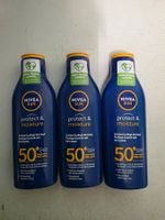 3 STÜCK NIVEA SUN SCHUTZ CREME  FAKTOR 50+UVA SEHR HOCH