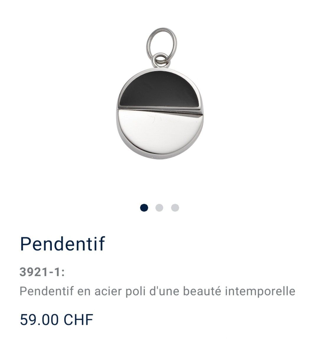 Energetix Ciondoli: Pendentif en acier poli – Nuovo (secondo la descrizione) da Savigny venduto da Isacefa 4