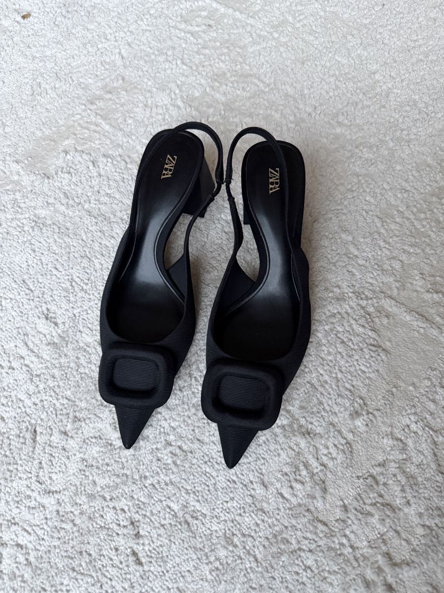 Zara Scarpe da donna: Zara Slingback Pumps, Black, Size 37 – Nuovo (secondo la descrizione) da Dübendorf venduto da ilianalou