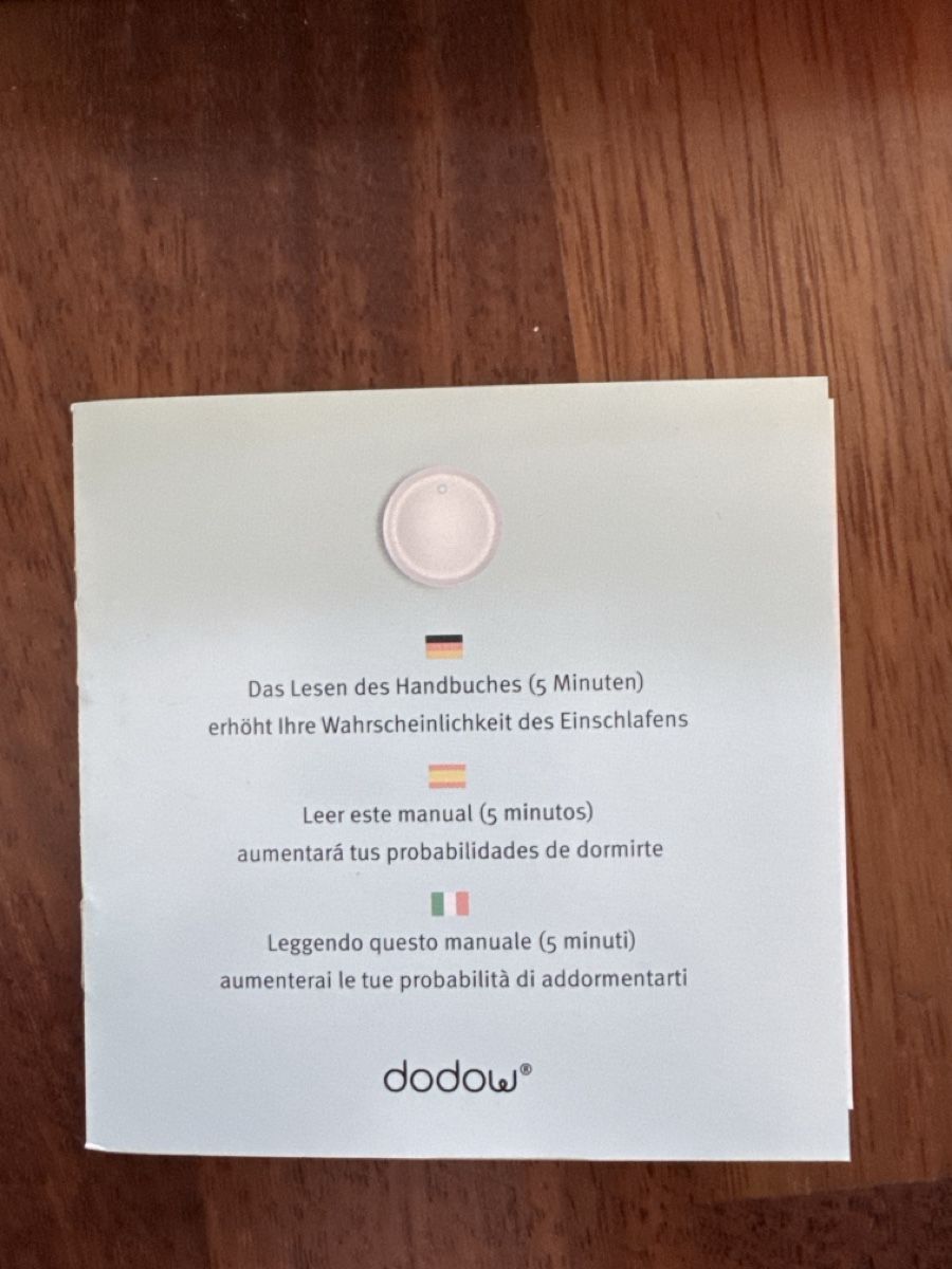 Attrezzature mediche: Dodow Sleep Aid Device - Meditation Light Projector – Nuovo (secondo la descrizione) da Nyon venduto da ren_5rxv 2