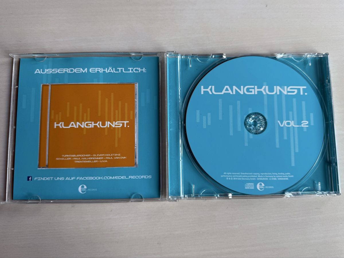 CDs: Klangkunst Vol.2 Paul Kalkbrenner u.a. CD – Gebraucht aus Oberried Brienz von Chyara 2