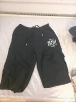 Cargo Jogger Hose schwarz mit Aufdruck Stay Humble Hard