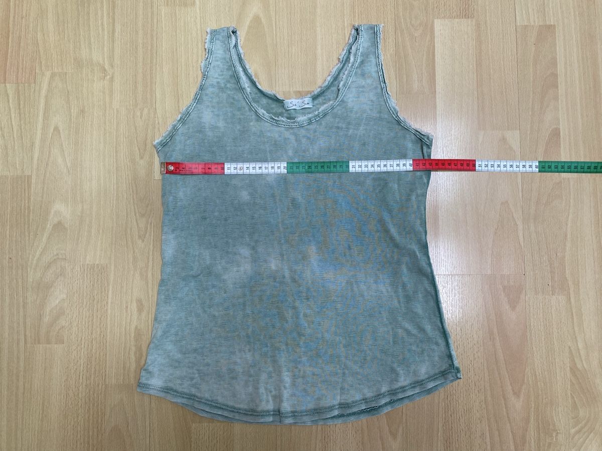 Antik Batik Top: Sommertop hellgrün, Grösse 40, Sommer – Nuovo (secondo la descrizione) da Buochs venduto da H16 4