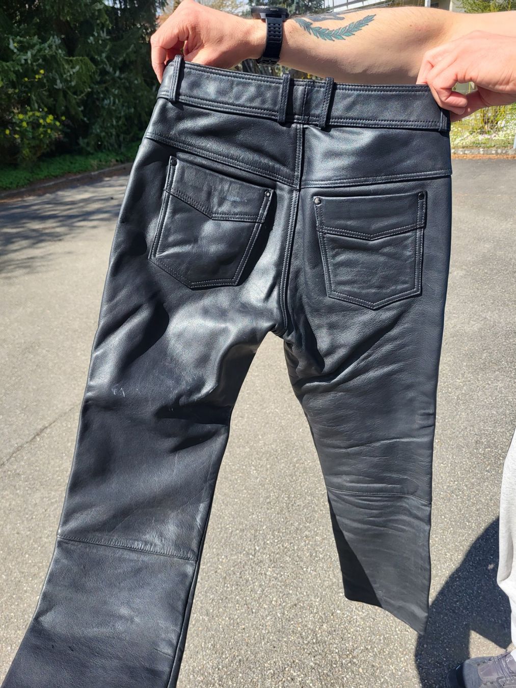 Pantaloni: Leather pants Size 48 brand ECHTES LEDER – Usato da Wallisellen venduto da ire_z2yn 1
