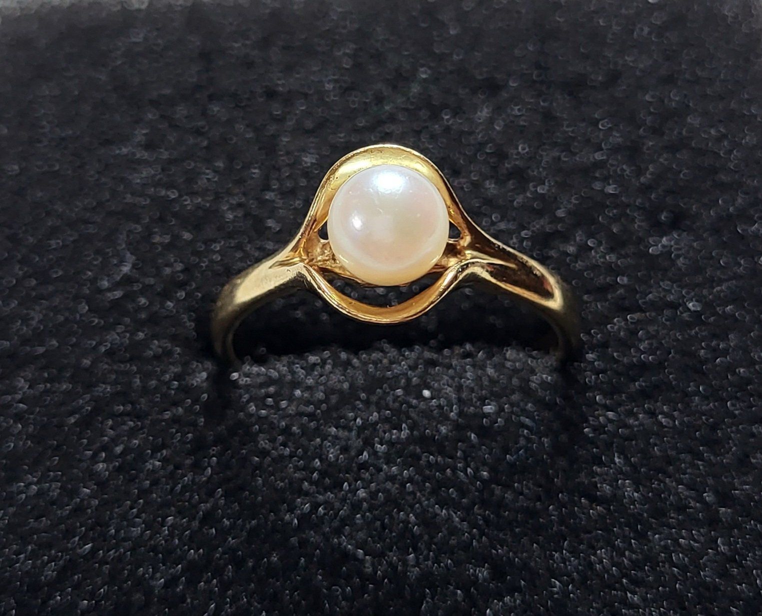 Ringe: 18 Karat 750 Gold Ring Mit Perle – Gebraucht aus Wald ZH von Dasilver 3